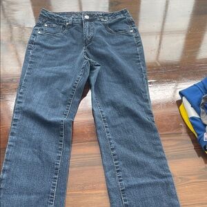 Jag Jeans Dark Blue Straight Leg Women's Jeans